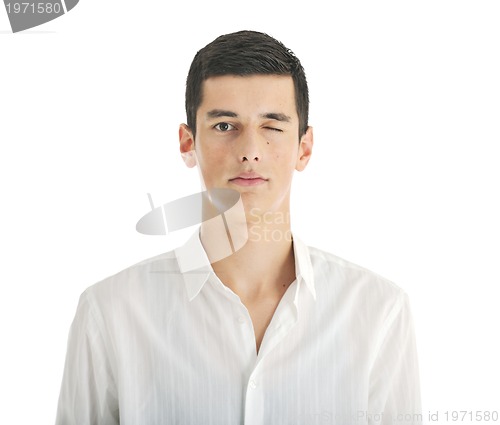 Image of businessman isolated