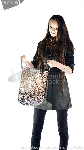 Image of woman fashion isolated