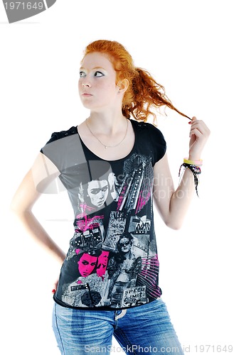 Image of woman fashion isolated
