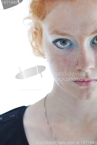 Image of woman fashion isolated