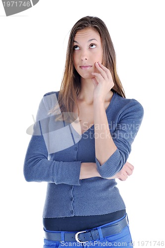 Image of woman fashion isolated