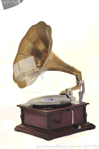 Image of old gramophone