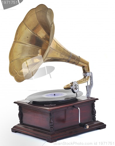 Image of old gramophone