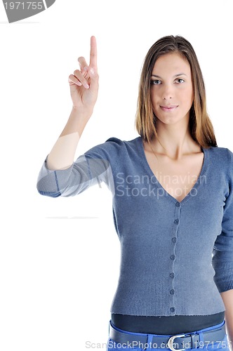 Image of woman fashion isolated