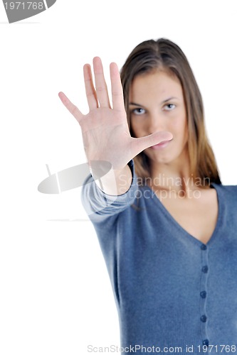 Image of woman fashion isolated