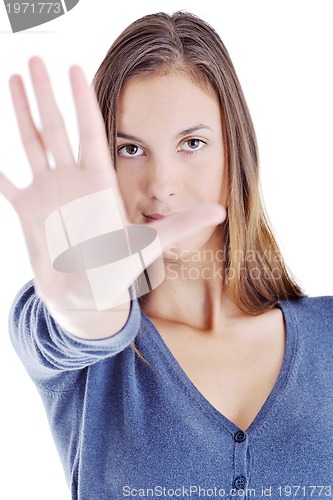 Image of woman fashion isolated