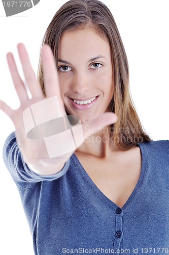 Image of woman fashion isolated