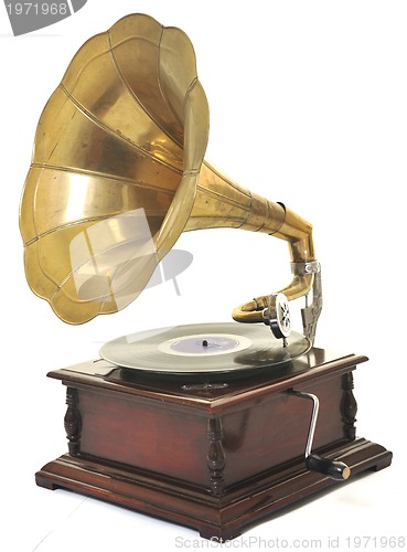 Image of old gramophone