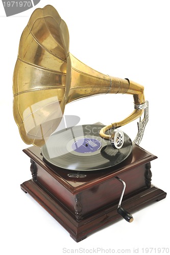 Image of old gramophone