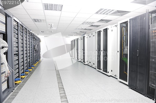 Image of network server room