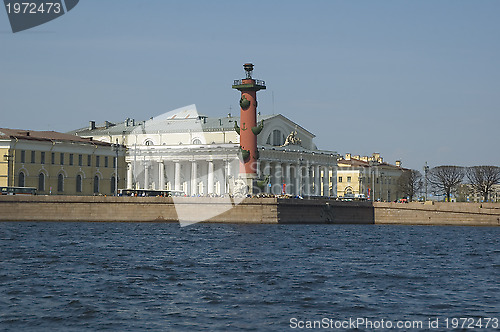 Image of rostral column in st.petersburg