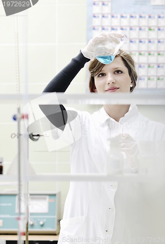 Image of young woman in lab