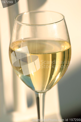 Image of relax with a glass off wine