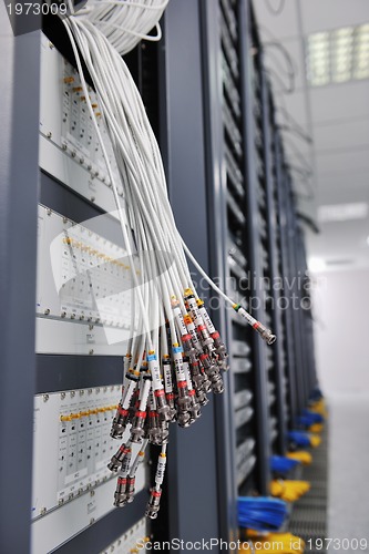 Image of network server room