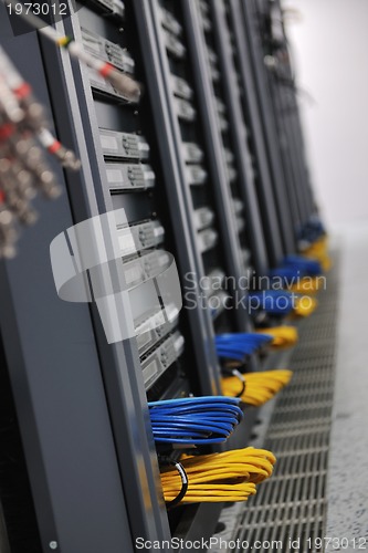 Image of network server room