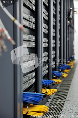 Image of network server room