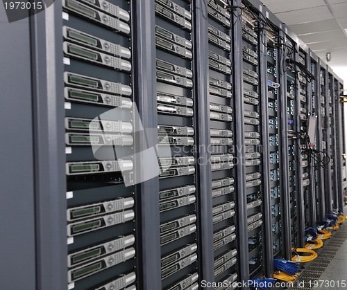 Image of network server room