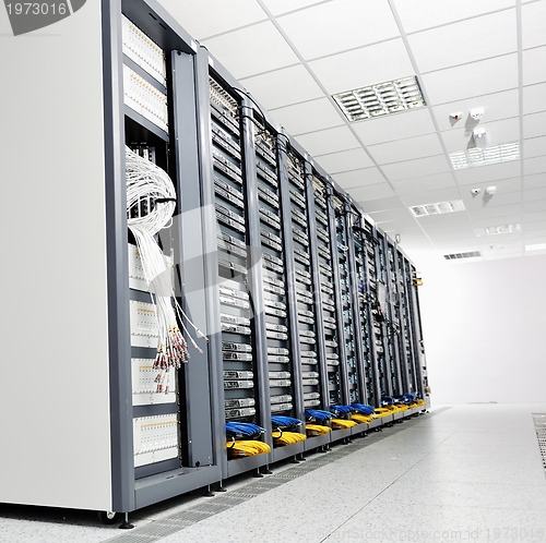 Image of network server room