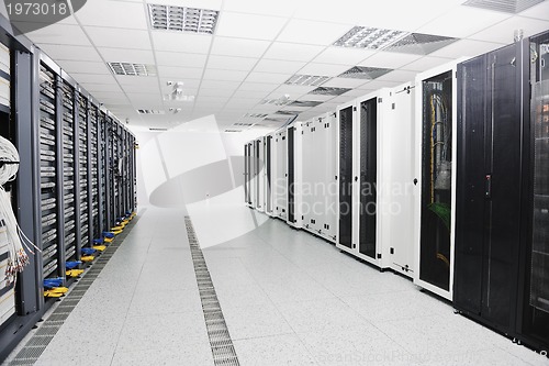 Image of network server room