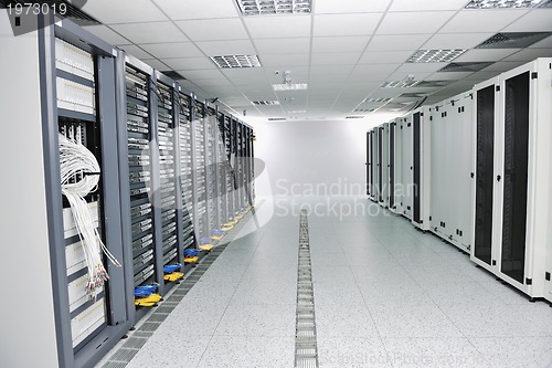 Image of network server room