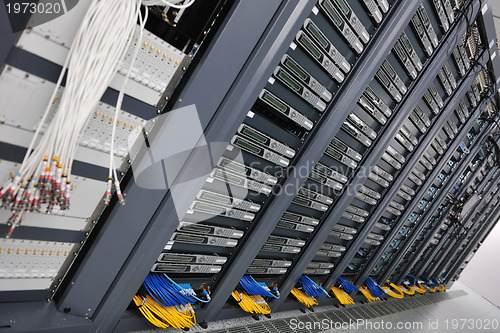 Image of network server room