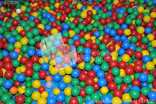 Image of colorful balls background