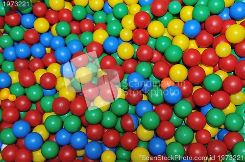 Image of colorful balls background