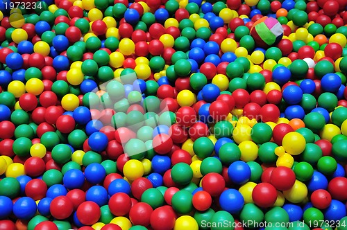 Image of colorful balls background