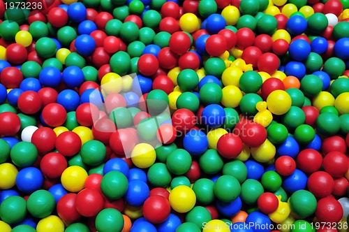 Image of colorful balls background