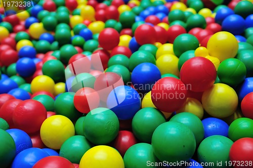 Image of colorful balls background