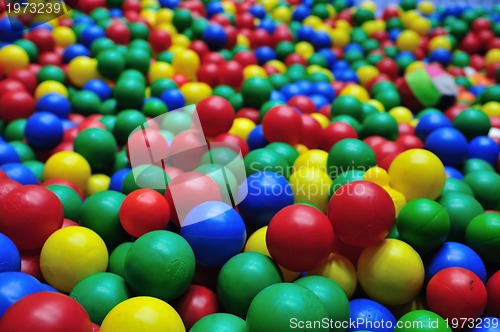 Image of colorful balls background