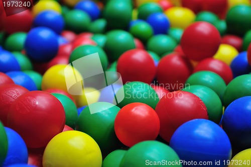 Image of colorful balls background