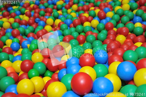 Image of colorful balls background