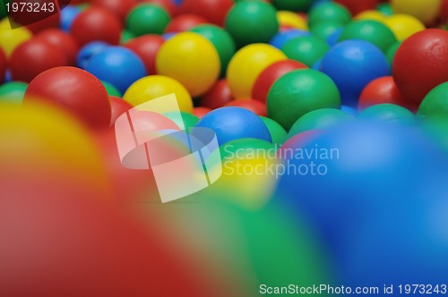 Image of colorful balls background