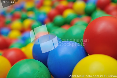 Image of colorful balls background