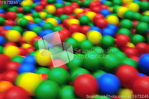 Image of colorful balls background