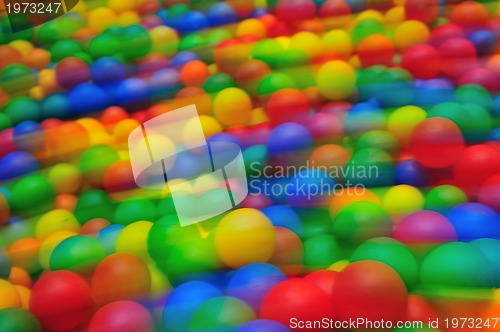 Image of colorful balls background