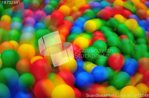 Image of colorful balls background