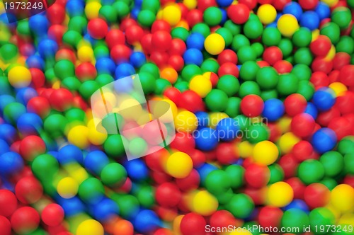 Image of colorful balls background