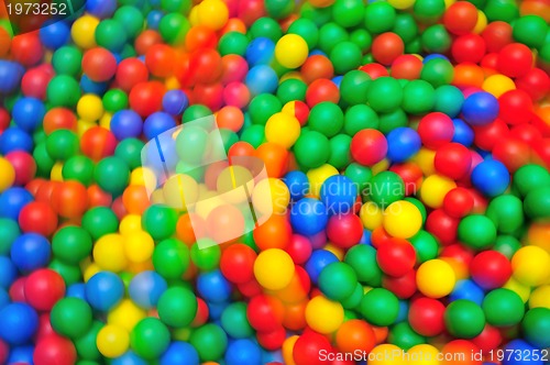 Image of colorful balls background