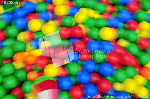 Image of colorful balls background