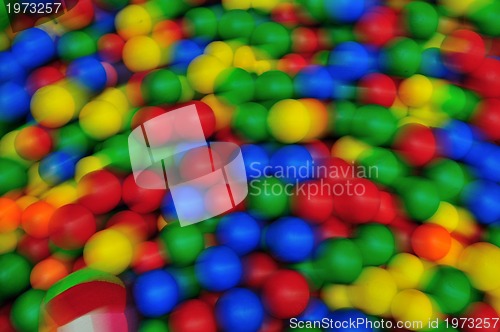 Image of colorful balls background