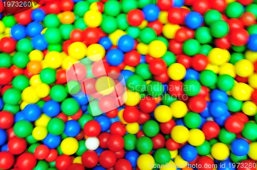 Image of colorful balls background