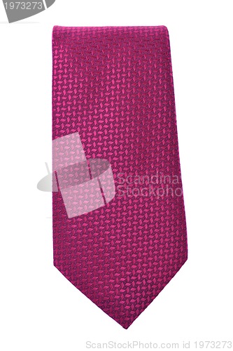 Image of necktie isolated