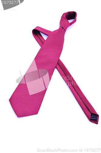 Image of necktie isolated