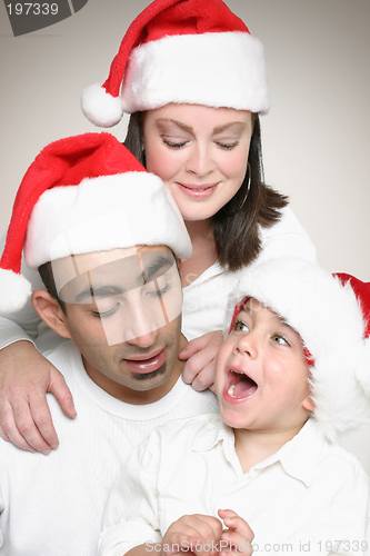 Image of Family enjoying Christmas