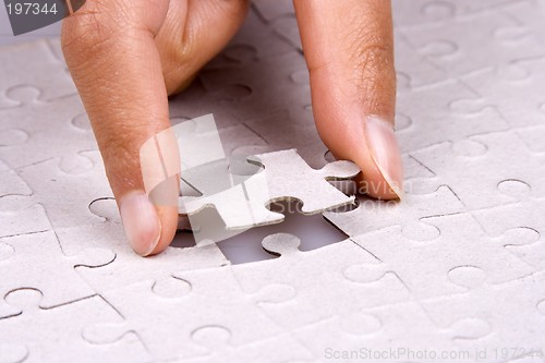 Image of Playing Jigsaw Puzzle