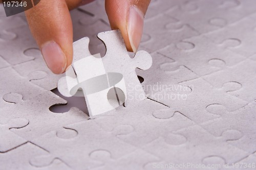 Image of Playing Jigsaw Puzzle