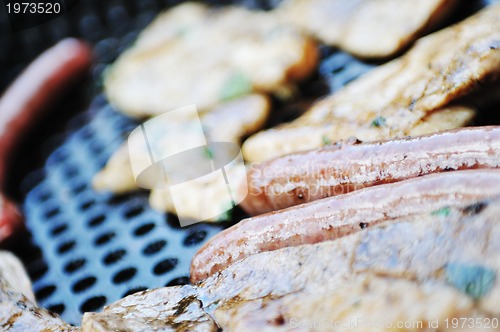 Image of grill meat