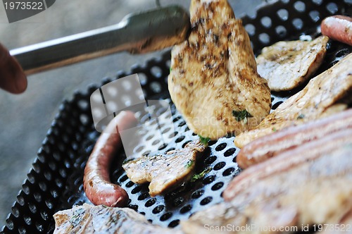 Image of grill meat